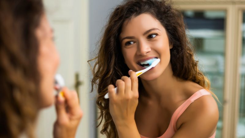 cepillarse los dientes