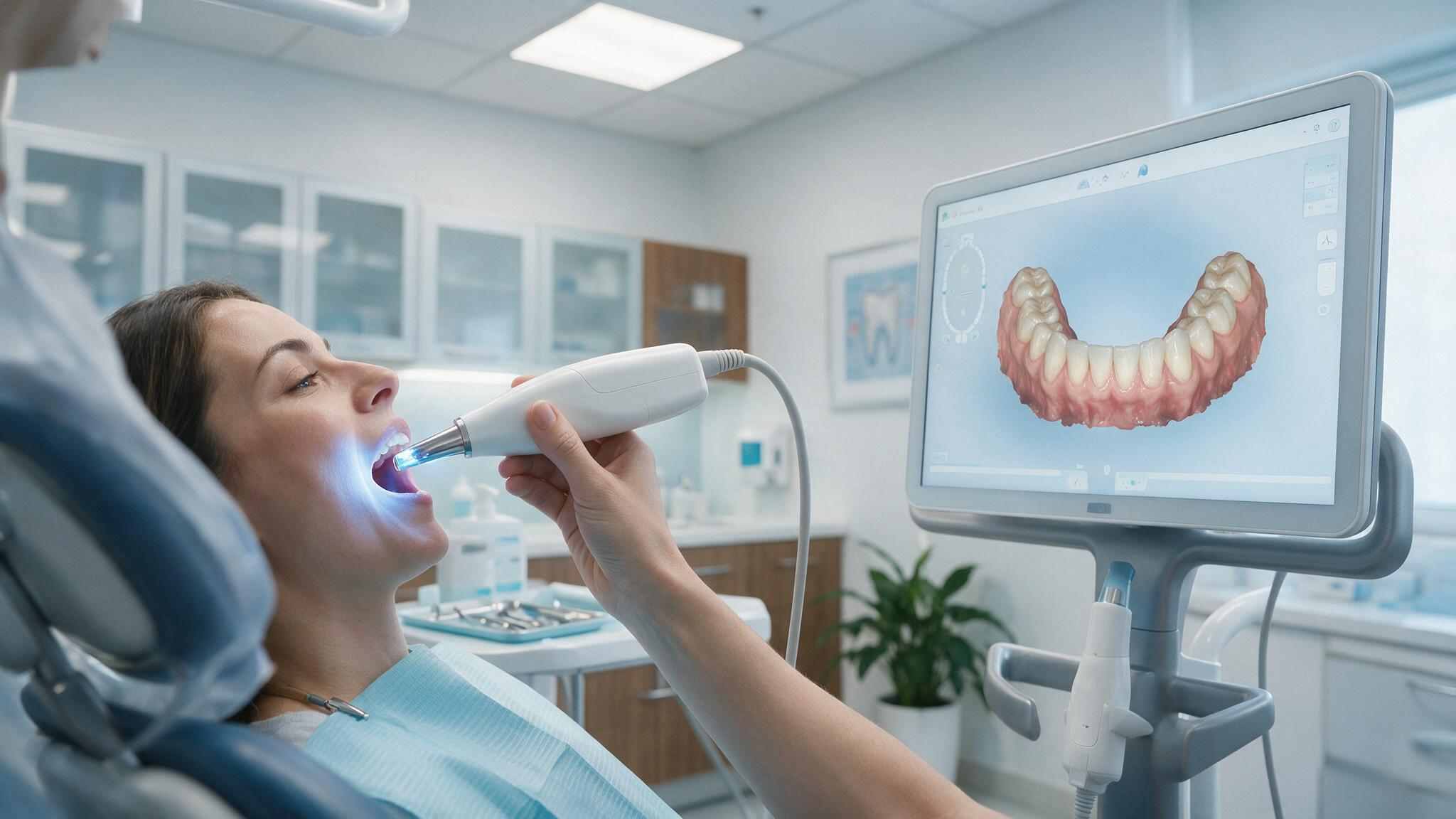 escaneo intraoral diseno corona dental