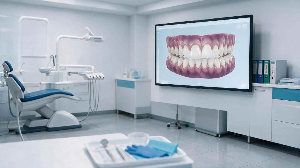 imagenes 3d escaner intraoral tratamiento dental